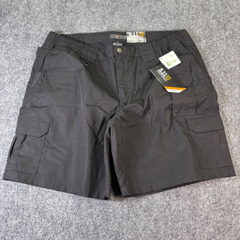 5.11 Tactical Taclite‎ Pro Shorts Womens 18 Black Cargo Ripstop NWT 63071
